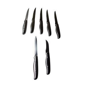 Lot of 7 PHILIPPE RICHARD Stainless Steel Steak Knives (5-steak, 1-non, 1-paring
